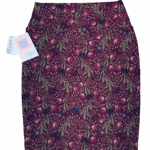 LuLaRoe Floral Spring Skirt - Picture 2 of 3